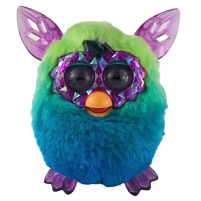 Buy Furby Boom Crystal Series Interactive Toy Green Blue Ombre Purple 2012 - Tested • 19.99£