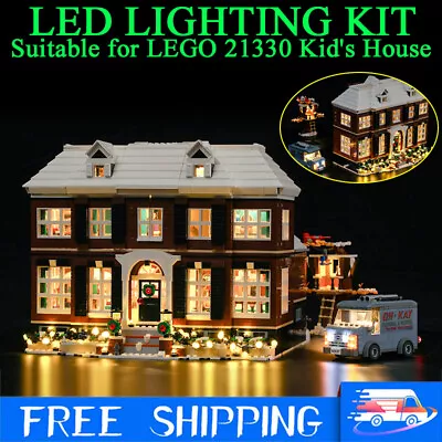 Buy DIY LED Light Kit For LEGOs 21330 Ideas Home Alone Ideas Decoration • 43.07£