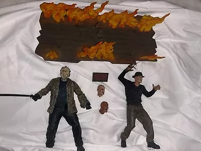 Buy Neca - Freddy Vs Jason - Deluxe Boxed Set - Figure - Complete 2004 • 39.99£