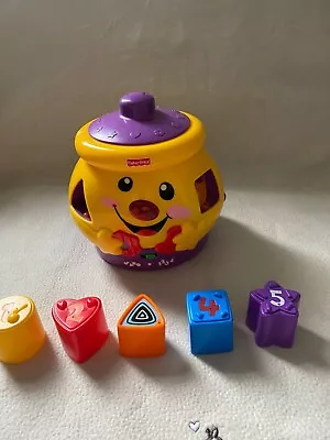 Buy Bundle Fisher Price Musical Cookie Jar Shape And Fisher Price Cubes • 9£