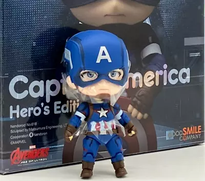 Buy Captain America Nendoroid 618 Marvel Action Figure Good Smile 2016 From Japan • 74.24£