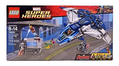 Buy LEGO Marvel Super Heroes 76032, The Avengers Quinjet City Chase, Brand New. • 99.99£