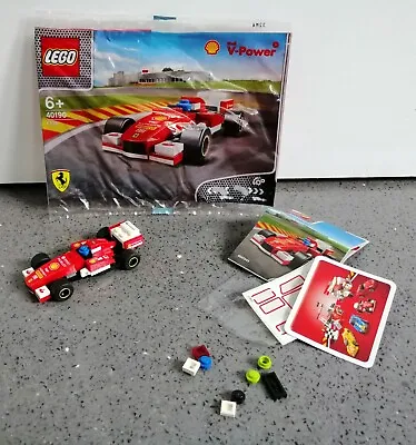 Buy * VGC Shell Helix V Power Ferrari Lego Complete Set 2014 F138 40190 6081922 * • 11.49£