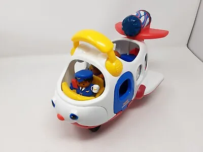 Buy Vintage 2009 Fisher Price Little People Aeroplane With Sounds • 20£