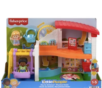 Buy Fisher-Price Little People Play For All School Toddler Playset With Figures • 20.79£