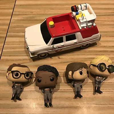 Buy Funko Pop! Ghostbusters 2016 Ecto-1 With All 4 Girls Bundle. Unboxed • 16.99£