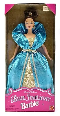 Buy 1996 Blue Starlight Barbie Doll / Special Edition / Mattel 17125, NrfB • 61.58£