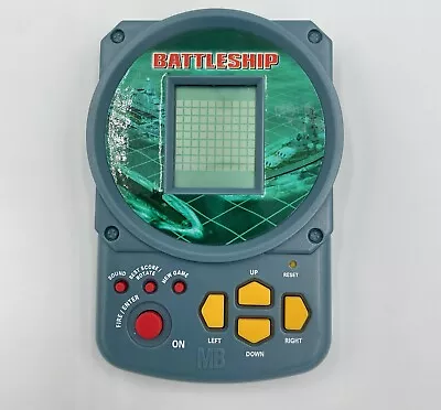 Buy Electronic Handheld Battleship Retro Vintage Game Classic 1998 MB Hasbro Working • 6.99£