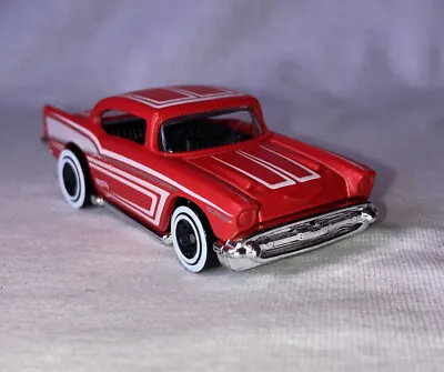 Buy Hot Wheels '57 Chevy Red White Decals 1/64 Diecast Great Condition See Photos • 4.20£