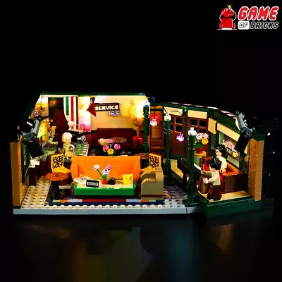 Buy LED Light Kit For Central Perk - Compatible With LEGO® 21319 Set (Classic) • 31.18£