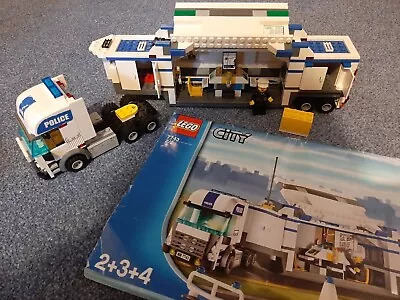 Buy LEGO CITY: Police Mobile Command Truck (7743) & Instructions, Sold As Seen • 9.99£