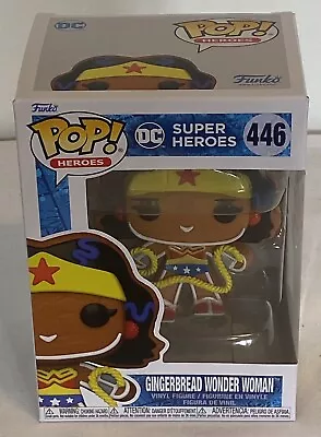 Buy Funko POP! Heroes - DC / Gingerbread Wonder Woman (446) Brand New In Box • 14.95£