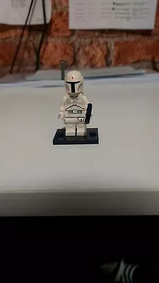 Buy LEGO Star Wars Prototype White Boba Fett Minifigure | SW0631 | New • 30£