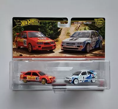Buy Hot Wheels Premium Twin Pack '87 Ford Sierra Cosworth & '93 RS Escort Cosworth • 33.99£