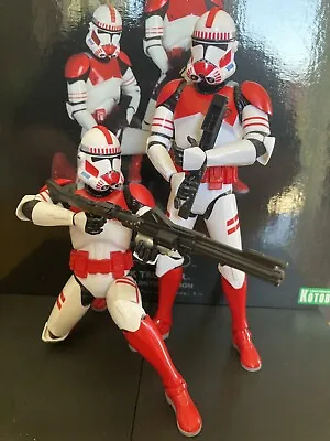 Buy Authentic Kotobukiya Shock Troopers Star Wars Two Pack Action Figures Boxed • 179.95£