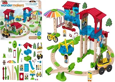 Buy Fisher Price Wonder Makers Slide Ride Schoolyard Ages 3+ Toy School Park Play • 38.56£