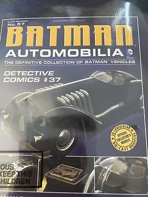 Buy Eaglemoss AUTOMOBILIA Issue 57 BATMAN DETECTIVE COMICS #37 CLASSIC CAR DIECAST • 12.99£