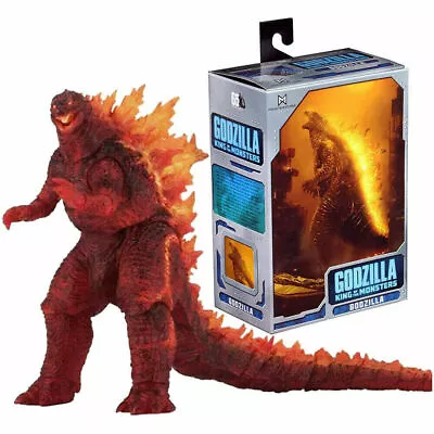 Buy NECA Burning Godzilla King Of Monster 6.7'' Free Install Action Figure Model Toy • 25.19£