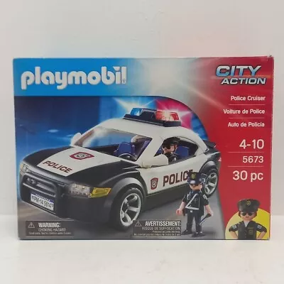 Buy Playmobil City Action 5673 Police Car Policemen RMF03-RH • 7.99£
