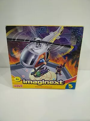 Buy Fisher Price Imaginext Helicopter Rescue - Original Box & Accessories Figure Toy • 6.50£