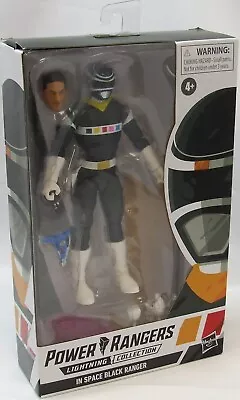 Buy Black Ranger 6 Inch - Power Rangers In Space - Hasbro Lightning Collection - NEW • 24.95£