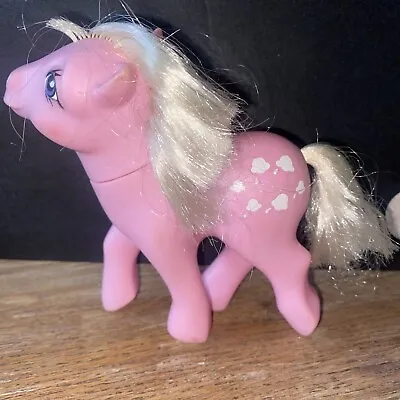 Buy Hasbro My Little Pony 1984 Lickety Split Pink Body White & Tail Mane Ice Cream • 7.50£