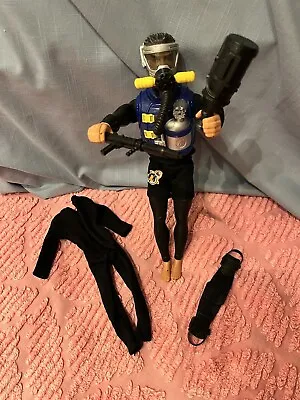 Buy Hasbro Action Man 1998 Sub Aqua Scuba Extreme Diver With Shorts Suit Accessories • 21.99£