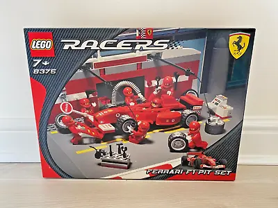 Buy LEGO Racers 8375 Ferrari F1 Pit Set 2004 New Sealed • 169.99£