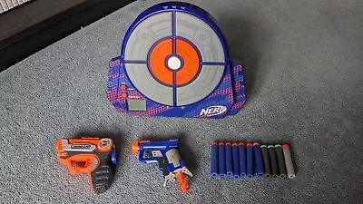 Buy Nerf Elite Digital Target + Blasters + Darts Bundle Lot Assorted Nerf Guns • 16.99£