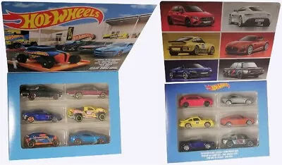 Buy Mattel Hot Wheels 6-Pack HVAC50 With Ford Mustang Or HVAC51 With Porsche (Selection) • 21.56£