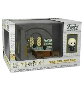 Buy Funko Mini Moments Harry Potter Draco Malfoy Potions Class Figure Toy Christmas • 1.99£