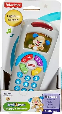 Buy BRAND NEW Fisher-Price Laugh & Learn Puppy's Remote UK Kids Toy FREE DELIVERY • 12.99£