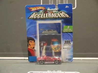 Buy Metal Maniacs Acceleracers Hot Wheels Hollowback 5/9 2004 Covered Logo Carded • 50£