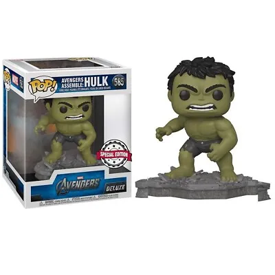 Buy Funko POP! Deluxe: Marvel Avengers Hulk  Collectable Vinyl Figure #585 - 45634 • 14.99£