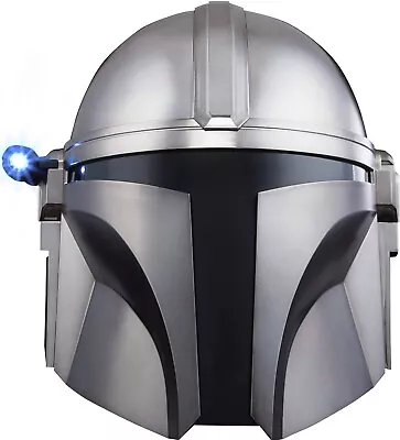 Buy Hasbro Star Wars The Black Series: The Mandalorian Premium Electronic Helmet Toy • 114.66£