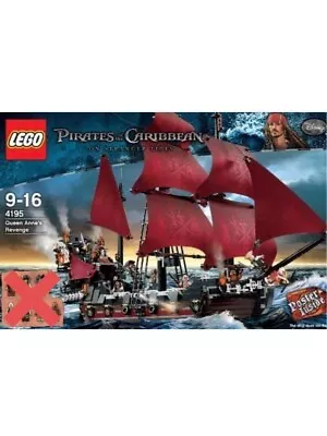 Buy LEGO 4195 Pirates Of The Caribbean Queen Anne's Revenge In Process No Minifigs. • 319.68£