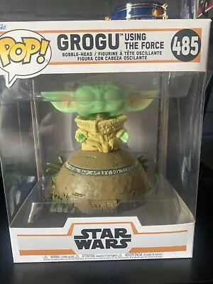Buy POP Star Wars Grogu Using The Force Bobble Head Vinyl Figure No 485 Baby Yoda • 8£