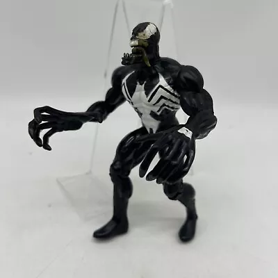 Buy Vintage Marvel Venom 5.5” Action Figure - 1997 Toy Biz - Spiderman Poseable • 6.99£