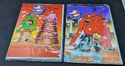 Buy Vintage The Real Ghostbusters Slimer/ray/egon Birthday Cards X2 Sealed 1986 Rare • 40£