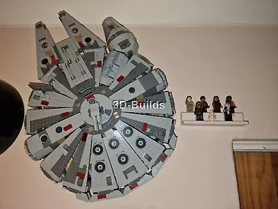 Buy Wall Mount For LEGO Star Wars Millenium Falcon Models 75105 And 7965 Display • 14.99£
