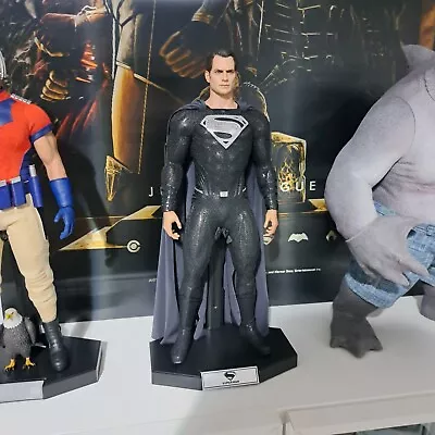 Buy Hot Toys - Justice League - Black Suit - Superman - Custom Jaxon Xu Cape - 1/6 • 999£
