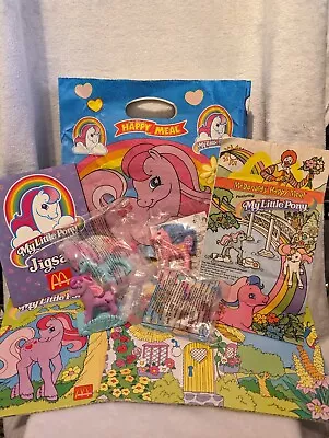 Buy Vintage 1998 McDonalds Happy Meal My Little Pony Complete Set Bags Figures Toys • 28.50£