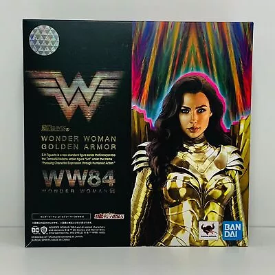 Buy Wonder Woman Golden Armor WW84 Figure S.H Figuarts Tamashii Nations Movie Japan • 53.96£