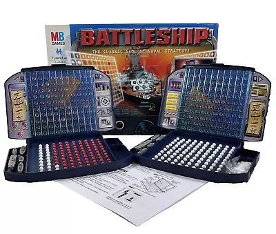 Buy Battleship Hasbro MB Board Game Vintage 1999 Edition Naval Strategy - Complete • 11.99£