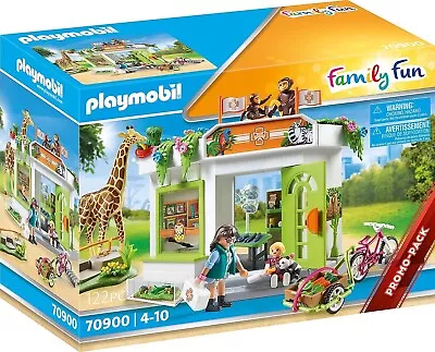 Buy Playmobil 71190 Family Fun Experience Zoo, Playset With Animals, Enclosures • 19£