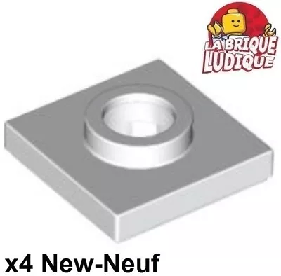 Buy LEGO 4x Turntable Square Base Turntable 2x2 White/White 27448 NEW • 1.37£
