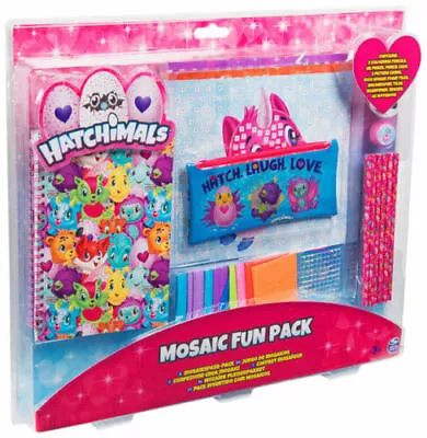 Buy Hatchimals Mosiac Fun Pack Kids Activity Stationary Note Pad Craft Art Xmas Gift • 1.99£
