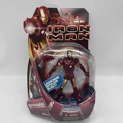 Buy Marvel Iron Man Mark Launching Repulsor Blast Hasbro 2008 Action Figure New • 24.99£