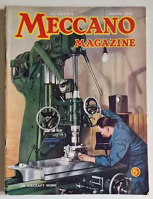 Buy Meccano Magazine March 1939. (Vol XXIV No 3) Very Good. • 3£