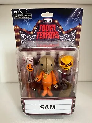 Buy Bnib Neca Toony Terrors Series Sam Action Horror Toy Figure Trick 'r Treat • 34.99£